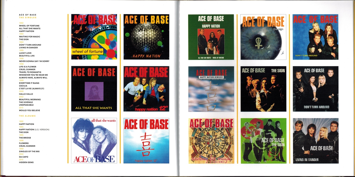 The Offical Ace Of Base World-Wide Discography